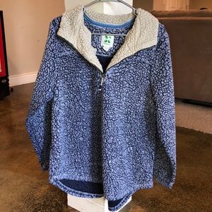 Green Tea Sherpa Pullover - Extra-Large